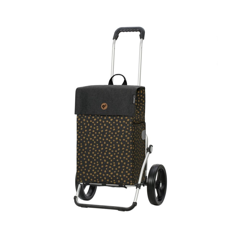Royal Shopper Fita - Chariot de courses 2 roues - Noir - 47 L - Andersen Shopper Manufaktur