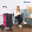 Royal Shopper Jella - Chariot de courses 2 roues - Rouge - 49 L - Andersen Shopper Manufaktur