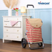 Royal Shopper Eske - Chariot de courses 2 roues - Rouge - 47 L - Andersen Shopper Manufaktur