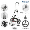 Royal Shopper Ortlieb - Chariot de courses 2 roues - Rouge - 49 L - Andersen Shopper Manufaktur