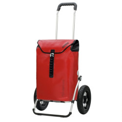 Royal Shopper Ortlieb - Chariot de courses 2 roues - Rouge - 49 L - Andersen Shopper Manufaktur