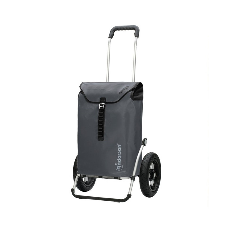 Royal Shopper Ortlieb - Chariot de courses 2 roues - Anthracite - 49 L - Andersen Shopper Manufaktur