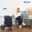 Royal Shopper Carl - Chariot de courses 2 roues - Noir - 44 L - Andersen Shopper Manufaktur