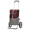 Royal Shopper Gese - Chariot de courses 2 roues - Rouge - 46 L - Andersen Shopper Manufaktur