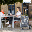 Royal Shopper Signe - Chariot de courses 2 roues - Noir - 51 L - Andersen Shopper Manufaktur