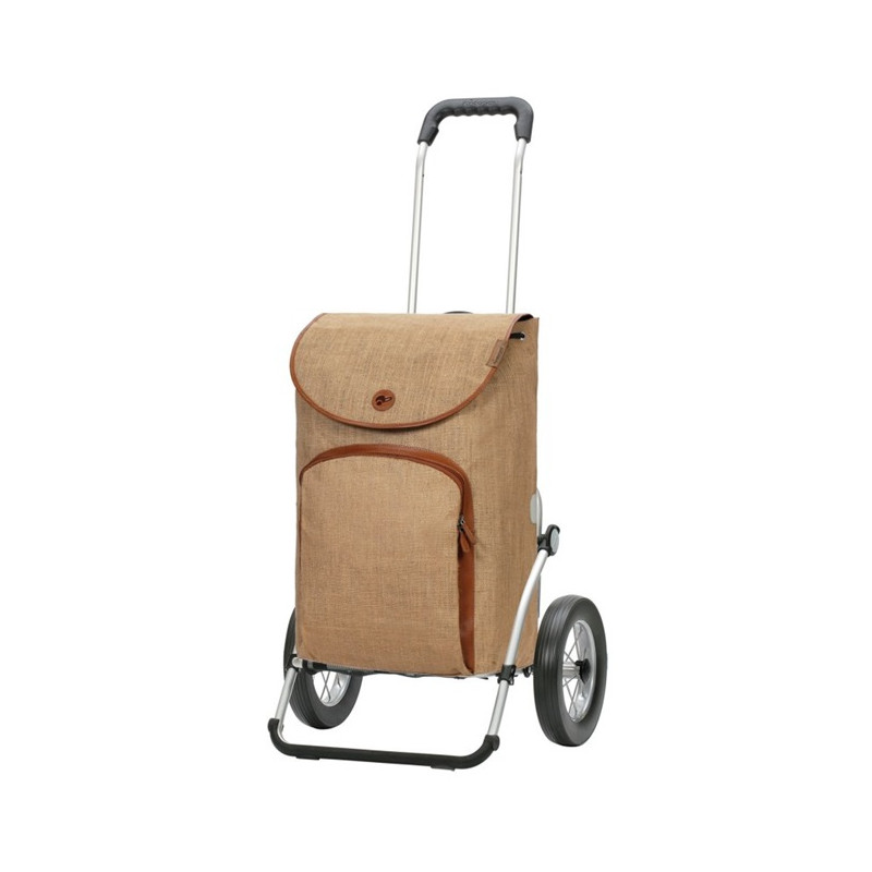 Royal Shopper Reik - Chariot de courses 2 roues - Beige - 50 L - Andersen Shopper Manufaktur