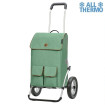 Royal Shopper Ipek Ma - Chariot de courses 2 roues - Sauge - 42 L - Andersen Shopper Manufaktur