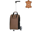 Unus Shopper Inra - Chariot de courses 2 roues - Marron - 44 L - Andersen Shopper Manufaktur