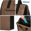 Royal Shopper Inra - Chariot de courses 2 roues - Marron - 44 L - Andersen Shopper Manufaktur