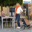 Royal Shopper Inra - Chariot de courses 2 roues - Marron - 44 L - Andersen Shopper Manufaktur