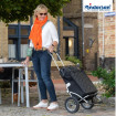 Royal Shopper Inra - Chariot de courses 2 roues - Noir - 44 L - Andersen Shopper Manufaktur