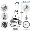 Royal Shopper Eske - Chariot de courses 2 roues - Marron - 47 L - Andersen Shopper Manufaktur