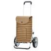 Royal Shopper Eske - Chariot de courses 2 roues - Marron - 47 L - Andersen Shopper Manufaktur