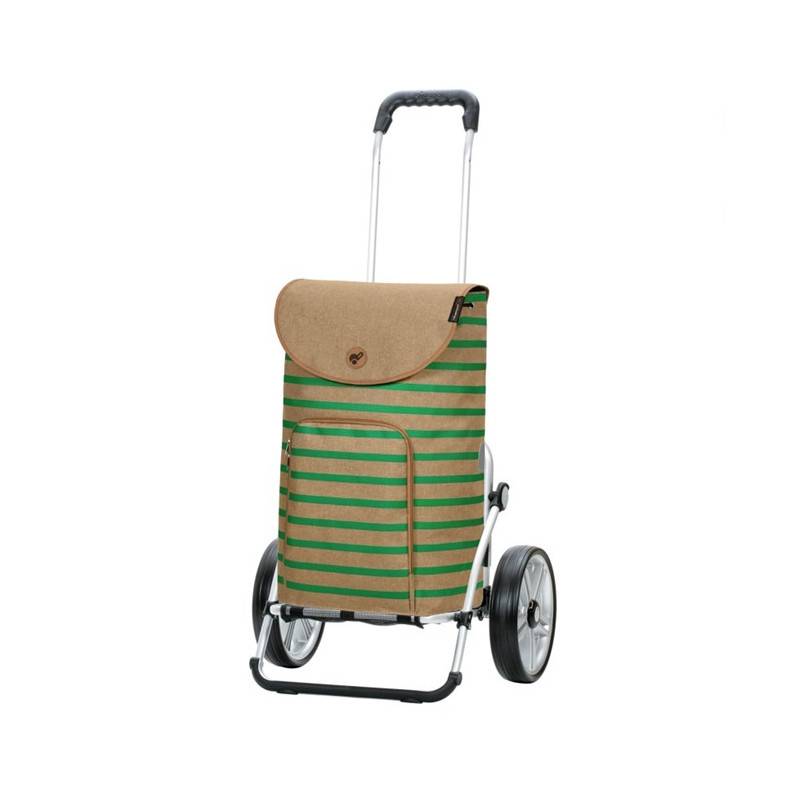 Royal Shopper Eske - Chariot de courses 2 roues - Vert - 47 L - Andersen Shopper Manufaktur