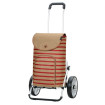 Royal Shopper Eske - Chariot de courses 2 roues - Rouge - 47 L - Andersen Shopper Manufaktur