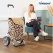 Royal Shopper Tyra - Chariot de courses 2 roues - Léo - 46 L - Andersen Shopper Manufaktur