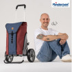 Royal Shopper Oli.P 2.0 - Chariot de courses 2 roues - Bleu - 50 L - Andersen Shopper Manufaktur