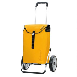 Royal Shopper Ortlieb - Chariot de courses 2 roues - Jaune - 49 L - Andersen Shopper Manufaktur