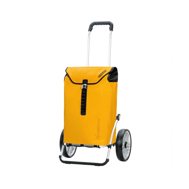 Royal Shopper Ortlieb - Chariot de courses 2 roues - Jaune - 49 L - Andersen Shopper Manufaktur