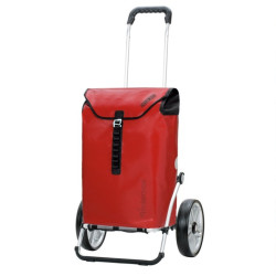 Royal Shopper Ortlieb - Chariot de courses 2 roues - Rouge - 49 L - Andersen Shopper Manufaktur