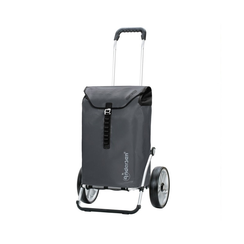Royal Shopper Ortlieb - Chariot de courses 2 roues - Anthracite - 49 L - Andersen Shopper Manufaktur