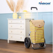 Royal Shopper Eske - Chariot de courses 2 roues - Jaune - 47 L - Andersen Shopper Manufaktur