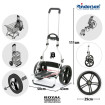 Royal Shopper Tyra - Chariot de courses 2 roues - Zèbre - 46 L - Andersen Shopper Manufaktur