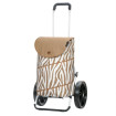 Royal Shopper Tyra - Chariot de courses 2 roues - Zèbre - 46 L - Andersen Shopper Manufaktur