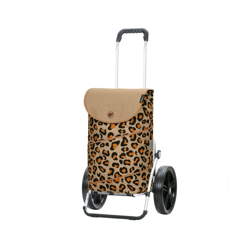 Royal Shopper Tyra - Chariot de courses 2 roues - Léo - 46 L - Andersen Shopper Manufaktur