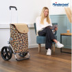 Royal Shopper Tyra - Chariot de courses 2 roues - Léo - 46 L - Andersen Shopper Manufaktur