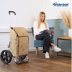 Royal Shopper Erbo - Chariot de courses 2 roues - Beige - 45 L - Andersen Shopper Manufaktur