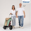 Royal Shopper Oli.P 2.0 - Chariot de courses 2 roues - Beige - 50 L - Andersen Shopper Manufaktur