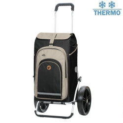 Royal Shopper Hydro 2.1 - Chariot de courses 2 roues - Noir - 62 L - Andersen Shopper Manufaktur
