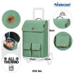 Royal Shopper Ipek Ma - Chariot de courses 2 roues - Sauge - 42 L - Andersen Shopper Manufaktur