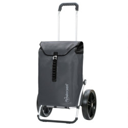 Royal Shopper Ortlieb - Chariot de courses 2 roues - Anthracite - 49 L - Andersen Shopper Manufaktur