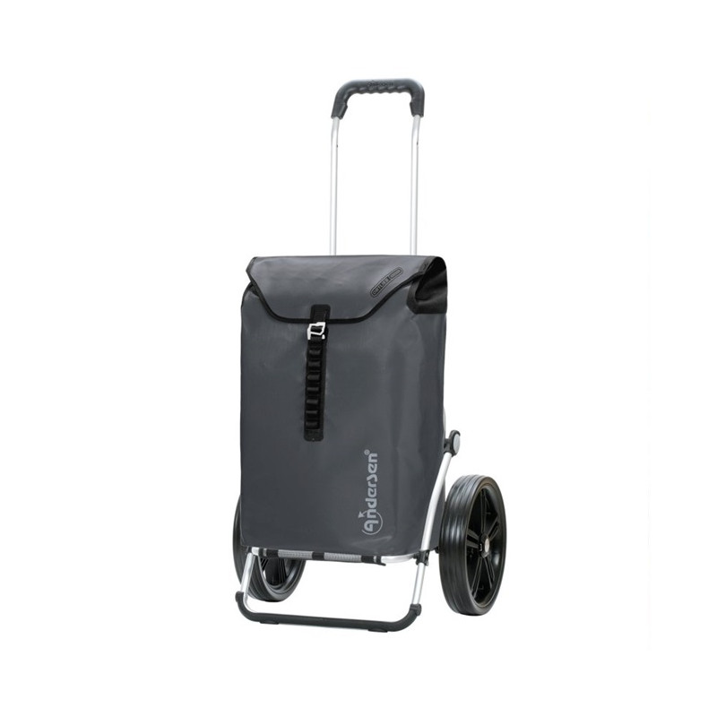 Royal Shopper Ortlieb - Chariot de courses 2 roues - Anthracite - 49 L - Andersen Shopper Manufaktur