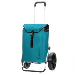 Royal Shopper Ortlieb - Chariot de courses 2 roues - Pétrole - 49 L - Andersen Shopper Manufaktur