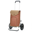 Royal Shopper Eske - Chariot de courses 2 roues - Rouge - 47 L - Andersen Shopper Manufaktur