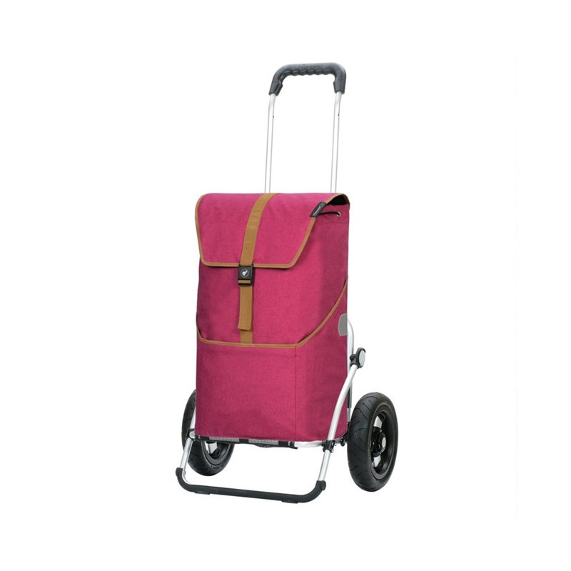 Royal Shopper Auke - Chariot de courses 2 roues - Rubis - 46 L - Andersen Shopper Manufaktur