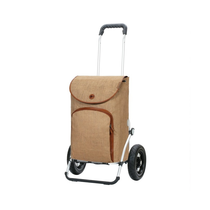 Royal Shopper Reik - Chariot de courses 2 roues - Beige - 50 L - Andersen Shopper Manufaktur