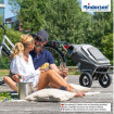 Royal Shopper Hydro 2.1 - Chariot de courses 2 roues - Gris - 62 L - Andersen Shopper Manufaktur