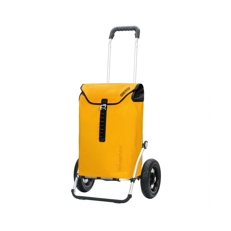 Royal Shopper Ortlieb - Chariot de courses 2 roues - Jaune - 49 L - Andersen Shopper Manufaktur