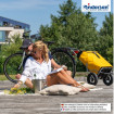 Royal Shopper Ortlieb - Chariot de courses 2 roues - Jaune - 49 L - Andersen Shopper Manufaktur