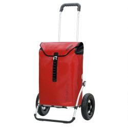 Royal Shopper Ortlieb - Chariot de courses 2 roues - Rouge - 49 L - Andersen Shopper Manufaktur