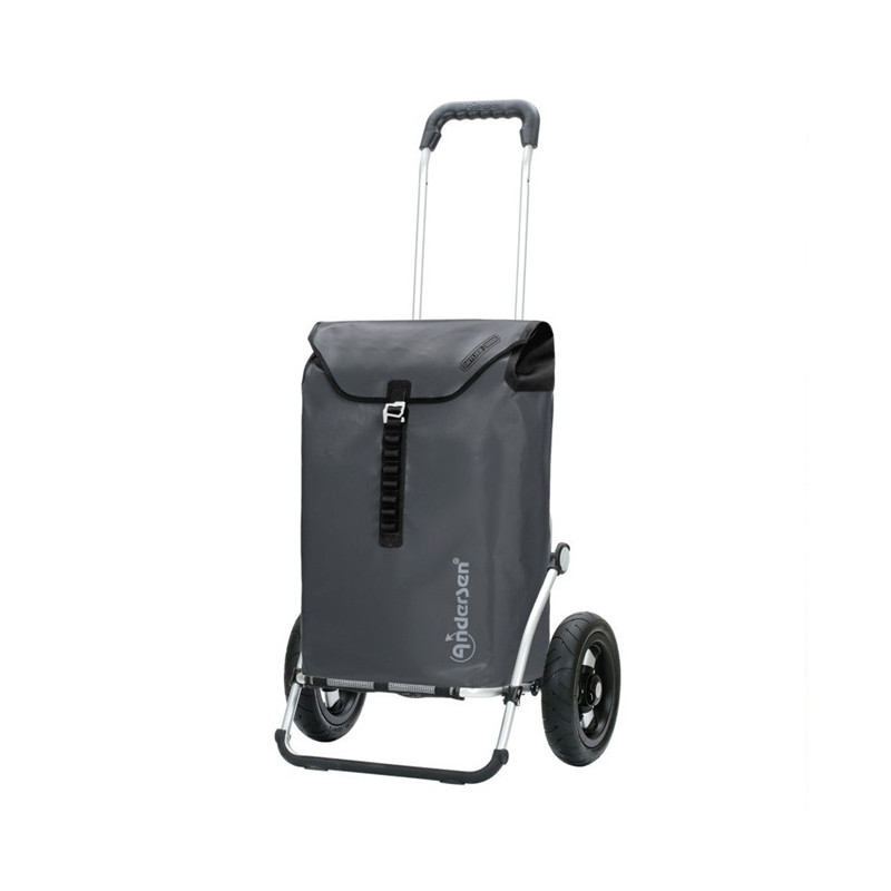 Royal Shopper Ortlieb - Chariot de courses 2 roues - Anthracite - 49 L - Andersen Shopper Manufaktur