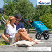 Royal Shopper Ortlieb - Chariot de courses 2 roues - Pétrole - 49 L - Andersen Shopper Manufaktur