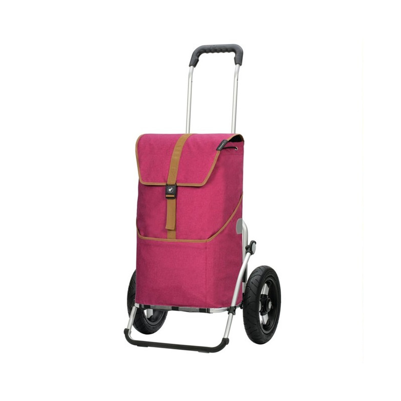Royal Shopper Auke - Chariot de courses 2 roues - Rubis - 46 L - Andersen Shopper Manufaktur