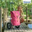 Royal Shopper Auke - Chariot de courses 2 roues - Rubis - 46 L - Andersen Shopper Manufaktur