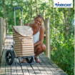 Royal Shopper Eske - Chariot de courses 2 roues - Marron - 47 L - Andersen Shopper Manufaktur