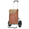 Royal Shopper Eske - Chariot de courses 2 roues - Rouge - 47 L - Andersen Shopper Manufaktur